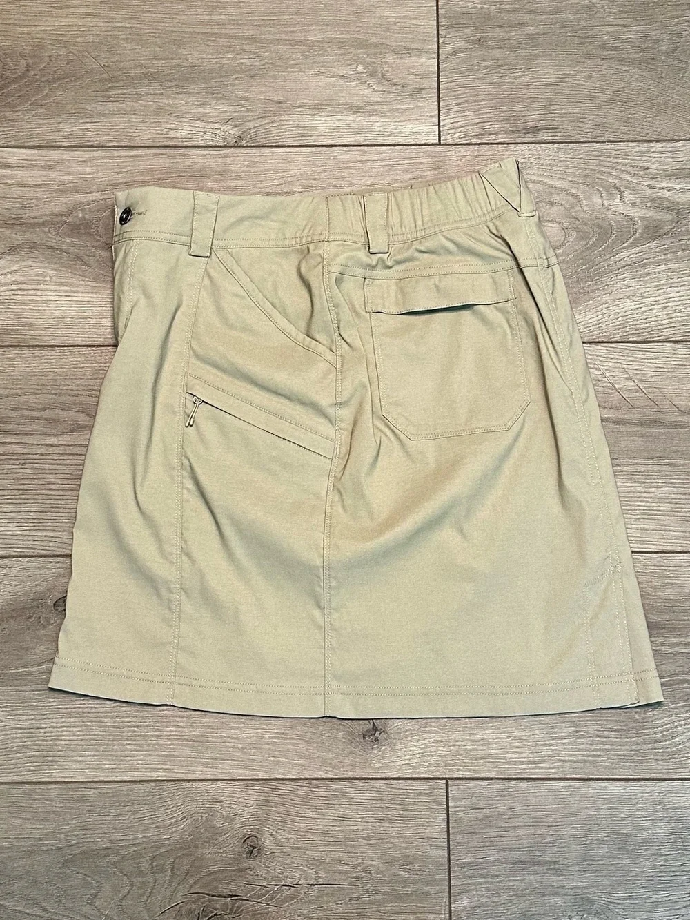 Duluth Dry On The Fly Mid Rise Hiking Casual Skirt Skort Tan Size 6‎
